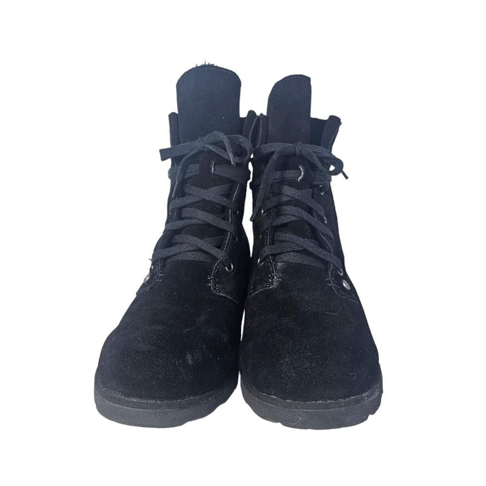 BearPaw Krista Ankle Lace-Up Bootie